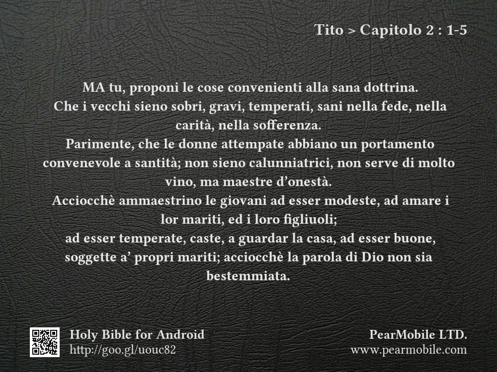 Tito, Capitolo 2:1-5